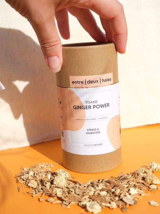 Tisane Ginger Power - Entre Deux Haies