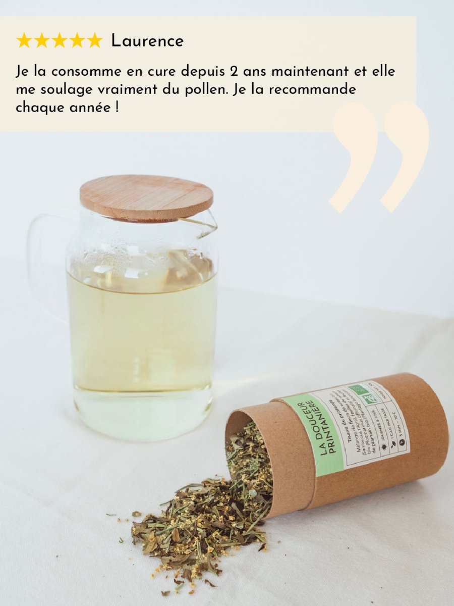 Tisane La Douceur Printanière - Entre Deux Haies