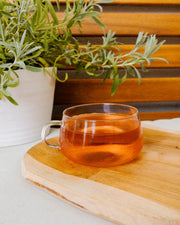La tasse en verre - Entre Deux Haies