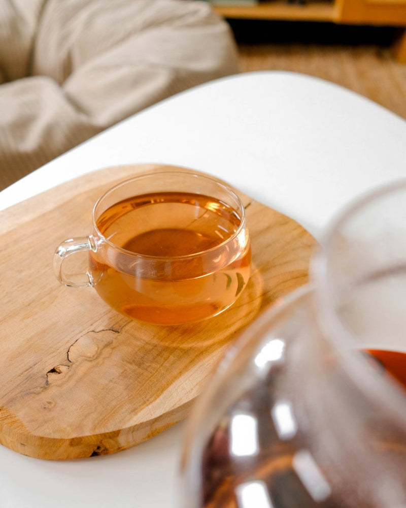 La tasse en verre - Entre Deux Haies