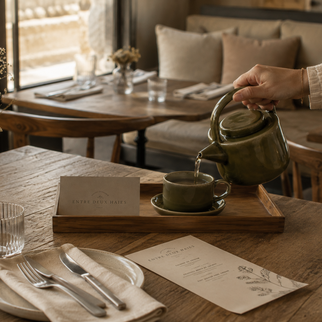 Infusion personnalisée pour un hôtel ou restaurant