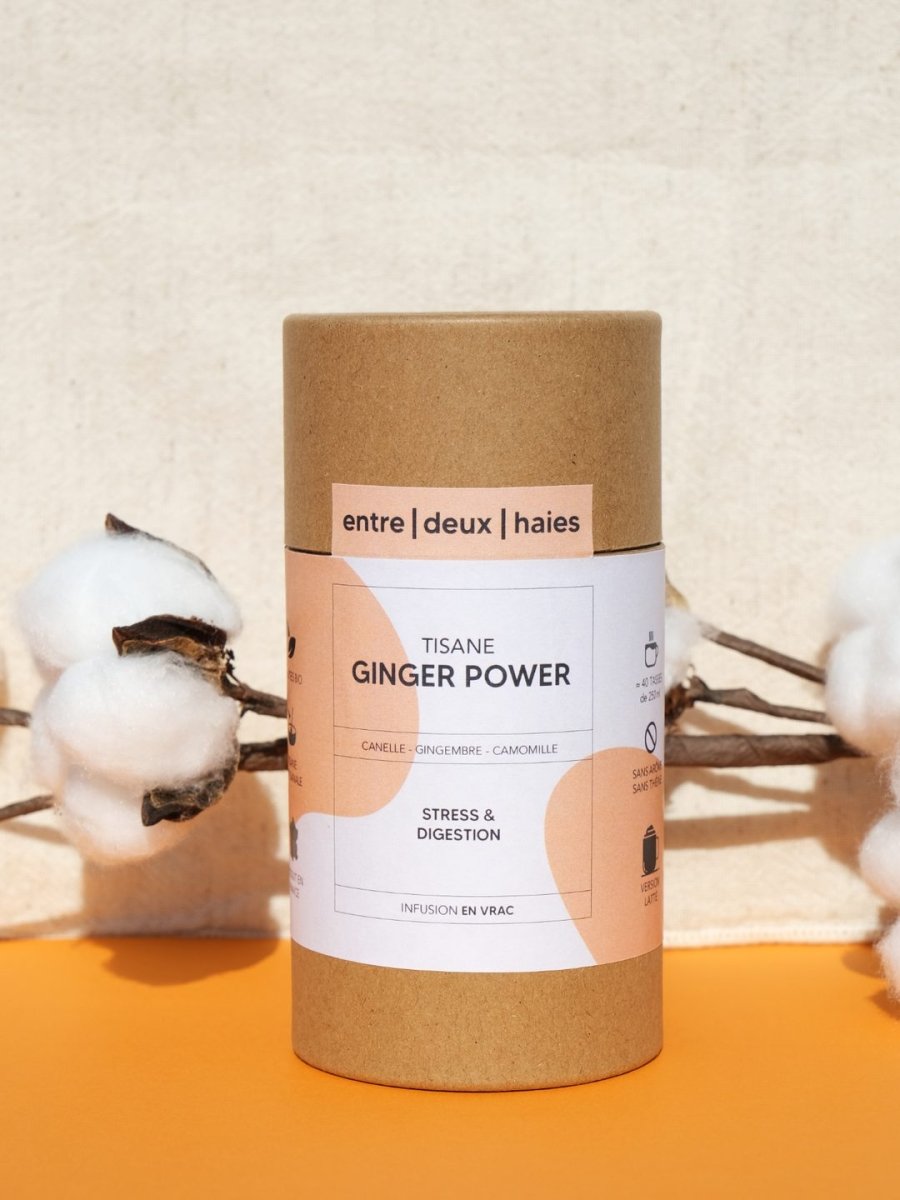 Tisane Ginger Power - Entre Deux Haies