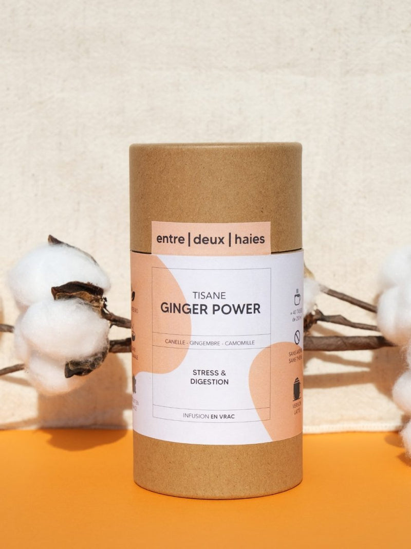 Tisane Ginger Power - Entre Deux Haies