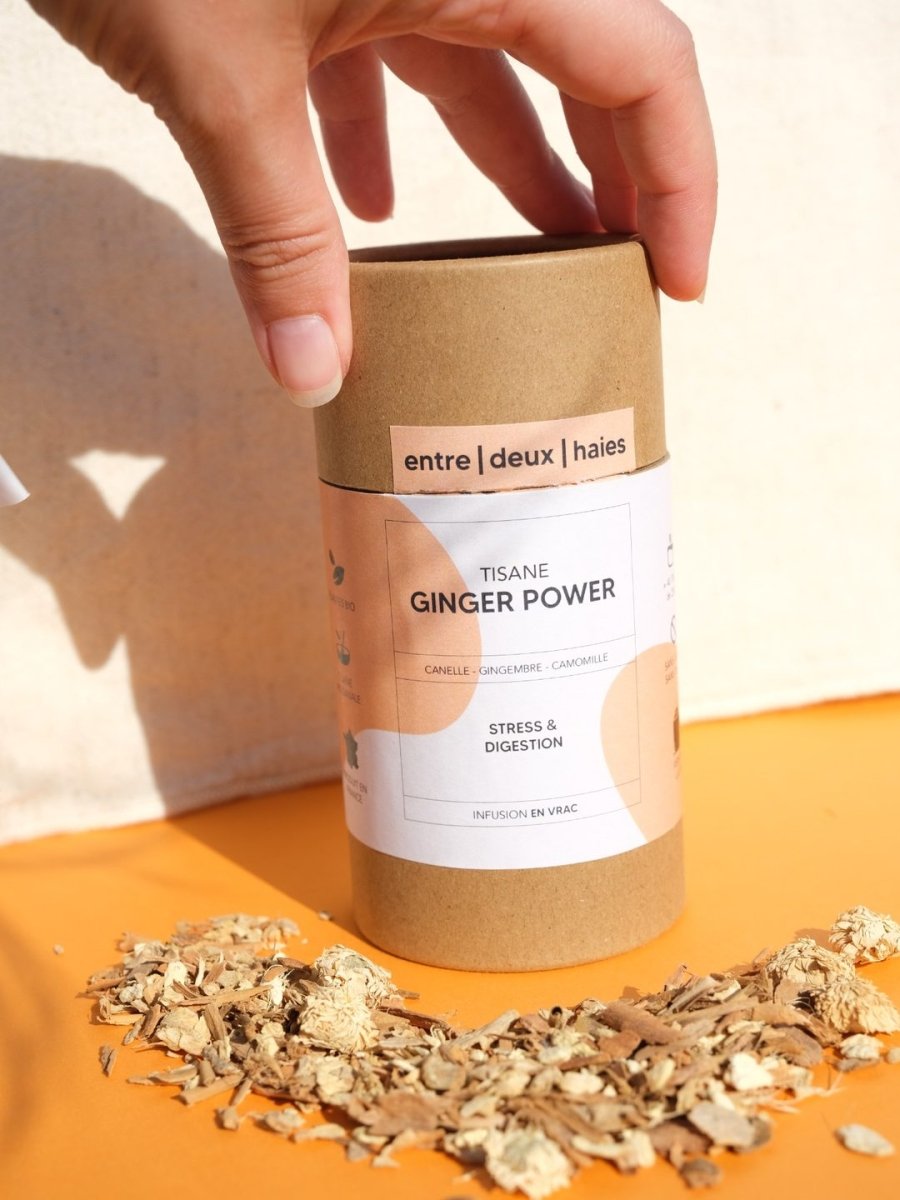 Tisane Ginger Power - Entre Deux Haies
