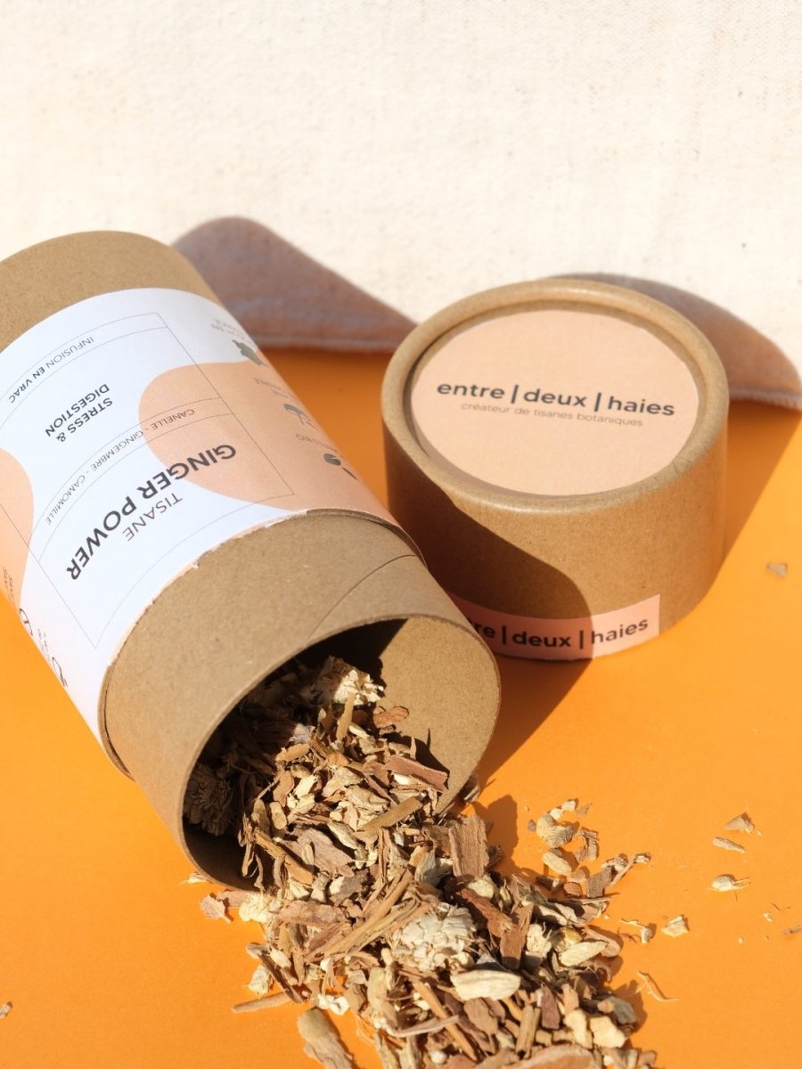 Tisane Ginger Power - Entre Deux Haies